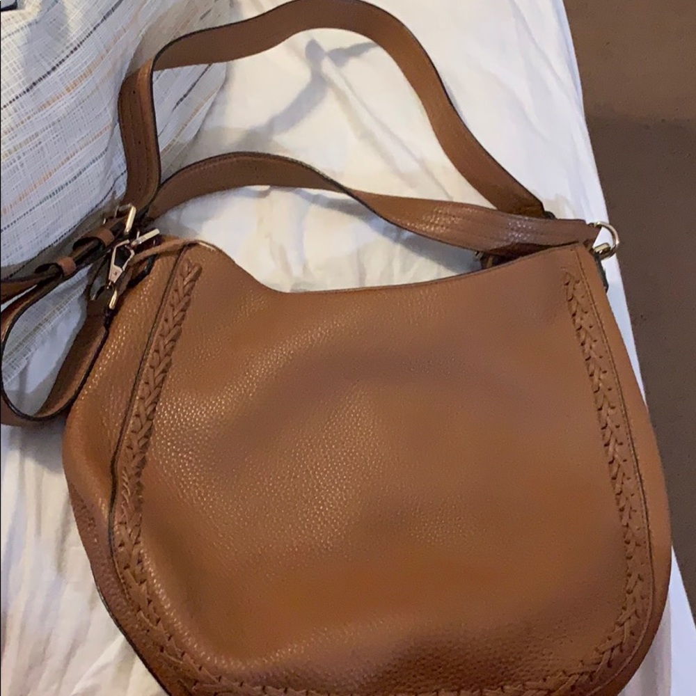Crossbody, hobo style bag.